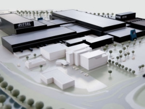 Rittal plans to build the world's most advanced production plant for compact enclosures, with completion scheduled for 2018. Premier of the State of Hesse, Volker Bouffier, stated at the ceremony to mark the laying of the foundation stone: "This is a major step forward, and a significant commitment to the State of Hesse, to this region, and to the people who live here."