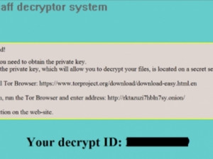 Jaff decryptor system.