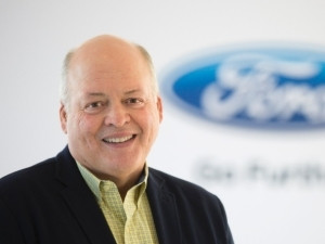 Ford president and CEO Jim Hackett.
