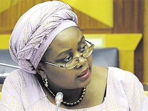 Energy minister Mmamoloko Kubayi.