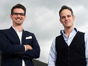 GetSmarter founders, Rob and Sam Paddock.