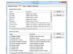The Laserfiche Administration Console provides total system control.
