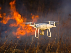 Drones improve the effectiveness of firefighting efforts and reduce the risk to human life.