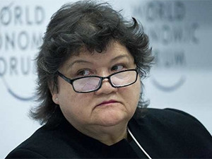 Public enterprises minister Lynne Brown. (Photo source: WEF)