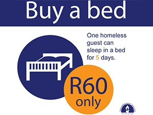 Haven Shelters lets people sponsor a homeless person's bed.