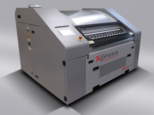 The Flint nyloflex Xpress Thermal Processing System incorporates the speed of thermal plate making with impressive plate and print quality.