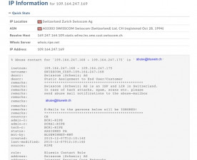 Fig-1 WHOIS info inside DomainTools.