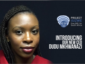 New Project Isizwe CEO Dudu Mkhwanazi.