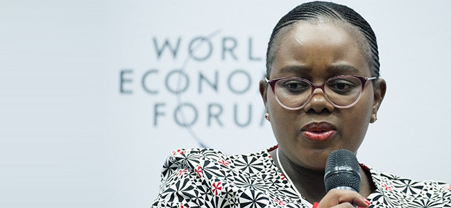 Energy minister Mmamoloko Kubayi.