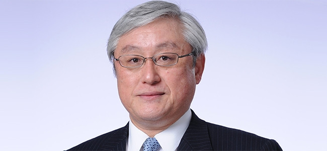 Toshiaki Higashihara, president and CEO of Hitachi.