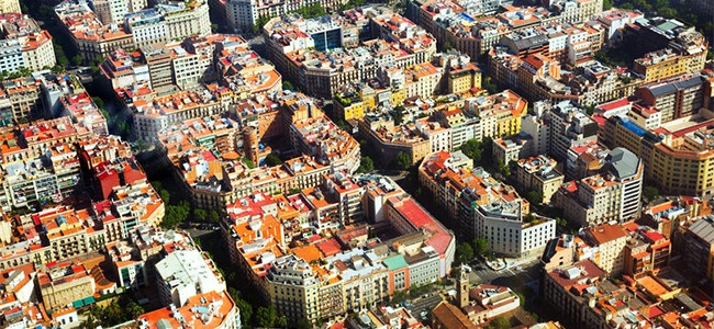 Although built in the late 19th century, the Eixample district in Barcelona is an example of how smart cities of the future should be designed.