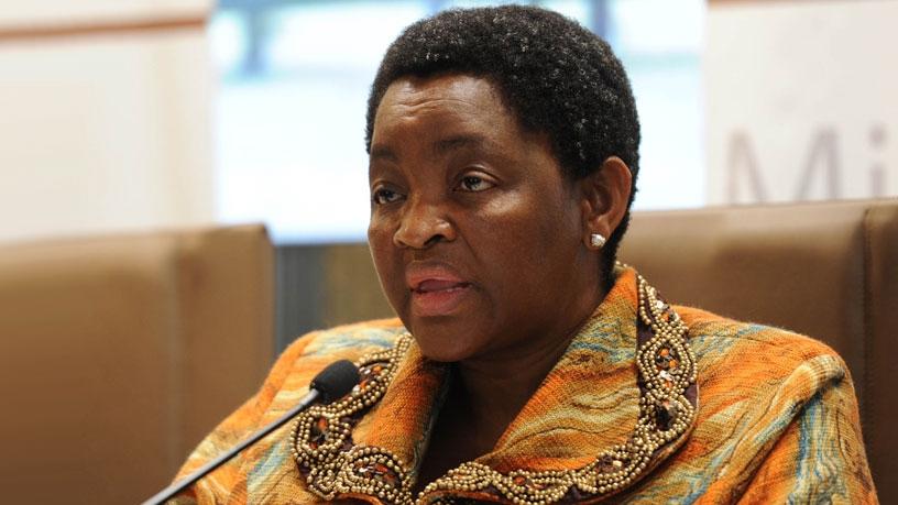 Social development minister Bathabile Dlamini.