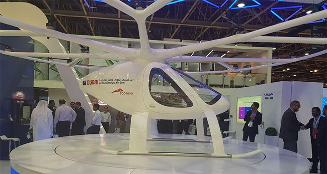 The autonomous air taxi.