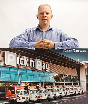 Mike Cotterell, head of online shopping at Pick n Pay.