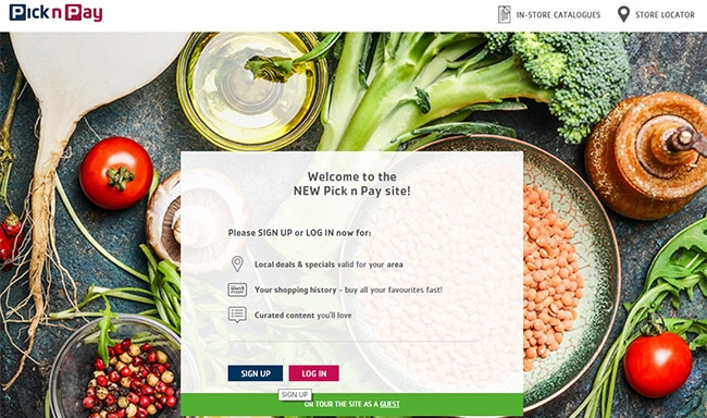 Pick n Pay continues to invest in its online offering because of "growing customer demand for convenience".