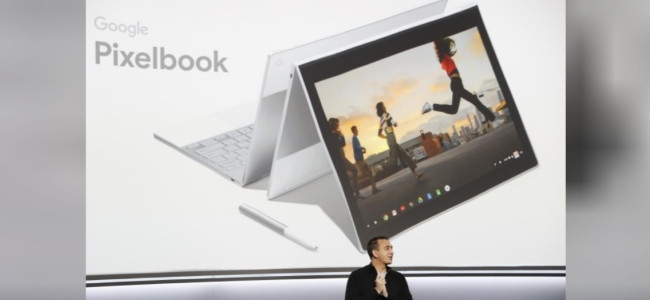 The Pixelbook is a laptop/tablet hybrid.