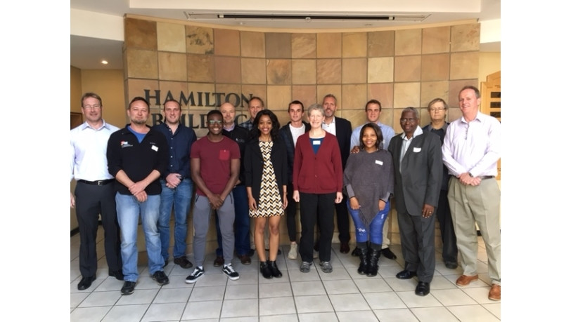 Industry Advisory Board members, Rhodes University student class representatives and Information Science (IS) Department staff.