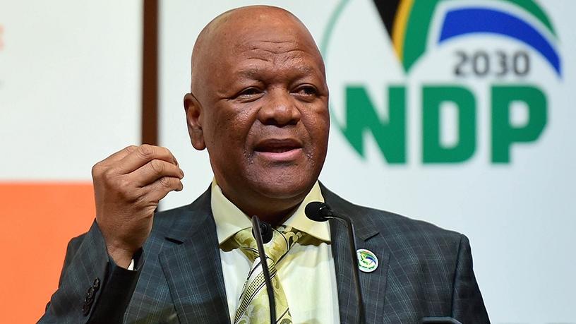 Jeff Radebe, minister in the presidency and chairperson of the IMC.