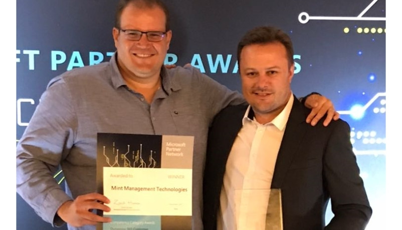 Mint recognised as Dynamics 365 Customer Engagement Microsoft Partner of the Year.