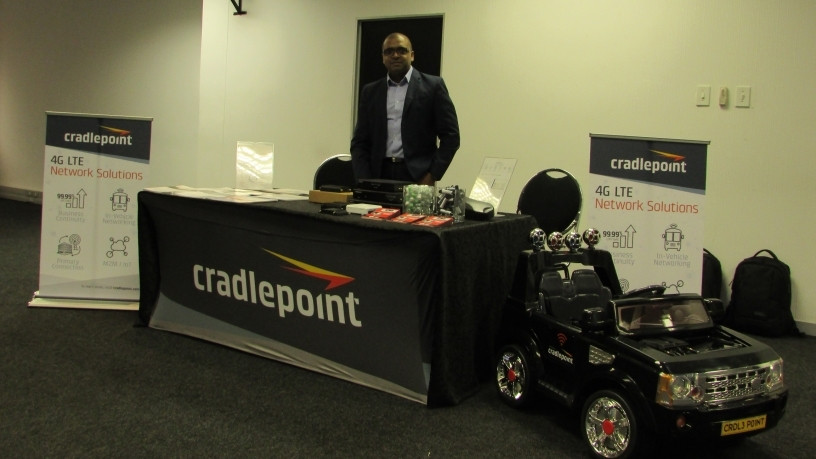 Sugan Ganasen, Cradlepoint Lead Ingram Micro Southern Africa.