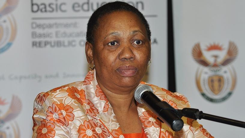 Basic education minister Angie Motshekga. [Photo source: GCIS]