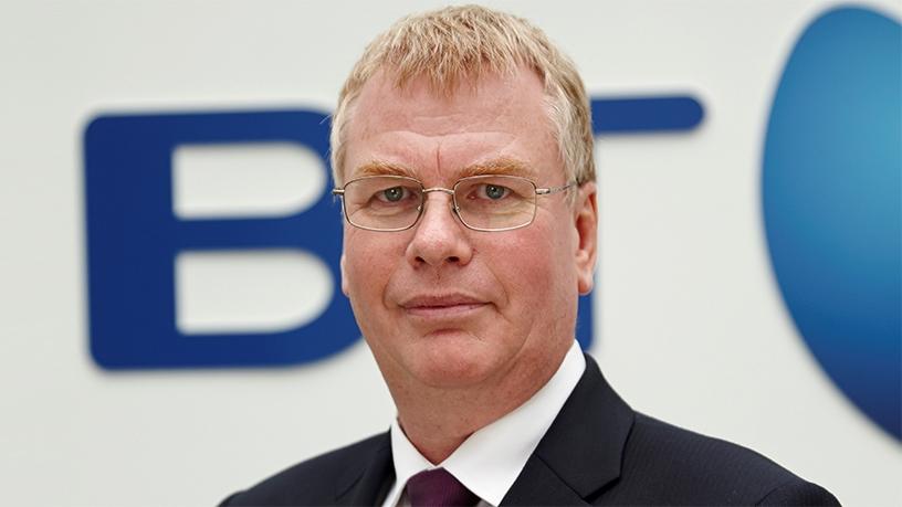 Keith Langridge, vice president of network services at BT.