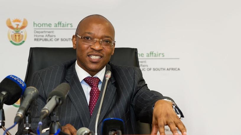 Department of Home Affairs DG Mkuseli Apleni.