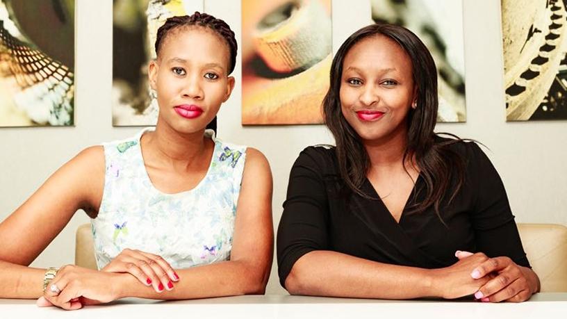 ICT on Heels co-founders Noluvuyo Mpekelana and Mbulelo Sochifa.