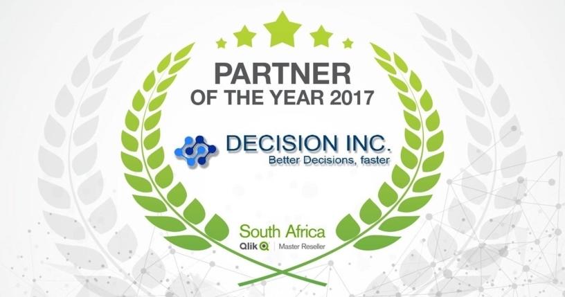 Decision Inc. awarded Qlik Partner of the Year.