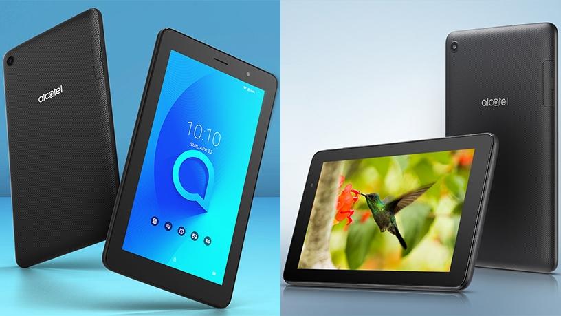 The Alcatel 1T 10 and 1T 7 tablets.