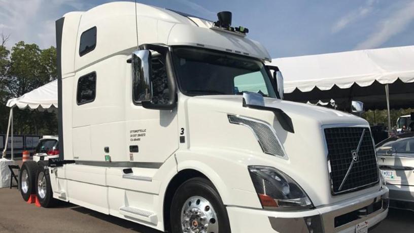 Uber will test self-driving trucks in Arizona.