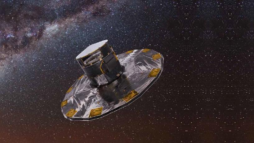 The Gaia mission plans to create a 3D map of a billion of the 100 billion stars in our galaxy.