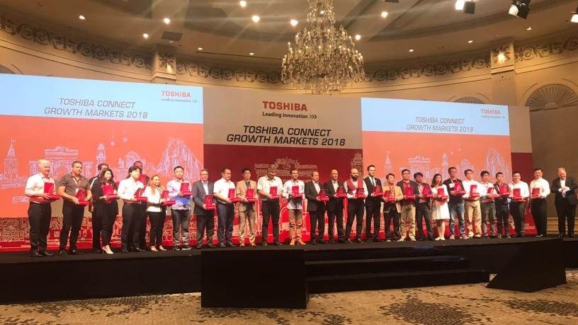 Toshiba Connect Growth Markets 2018 Award Winners in Istanbul.