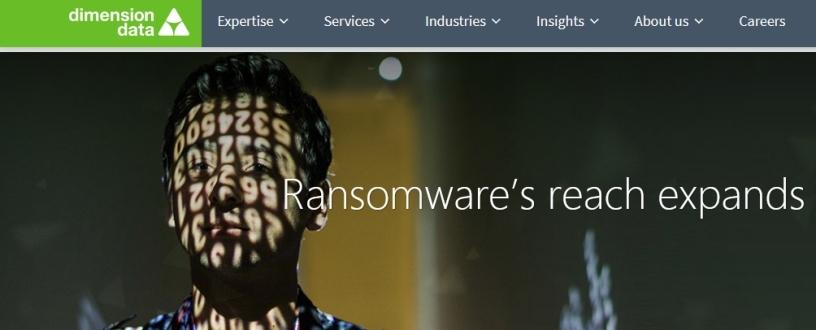 Ransomware's reach expands.