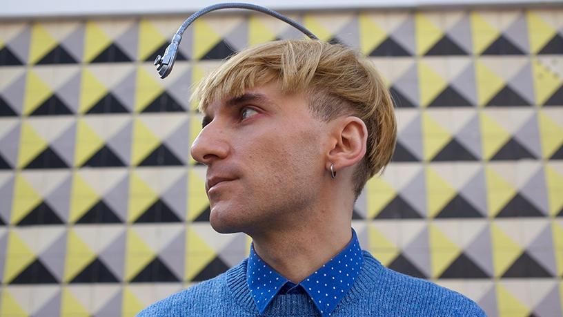 Cyborg since 2004, Neil Harbisson.