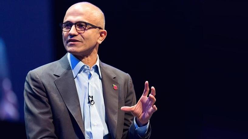 Microsoft CEO Satya Nadella.