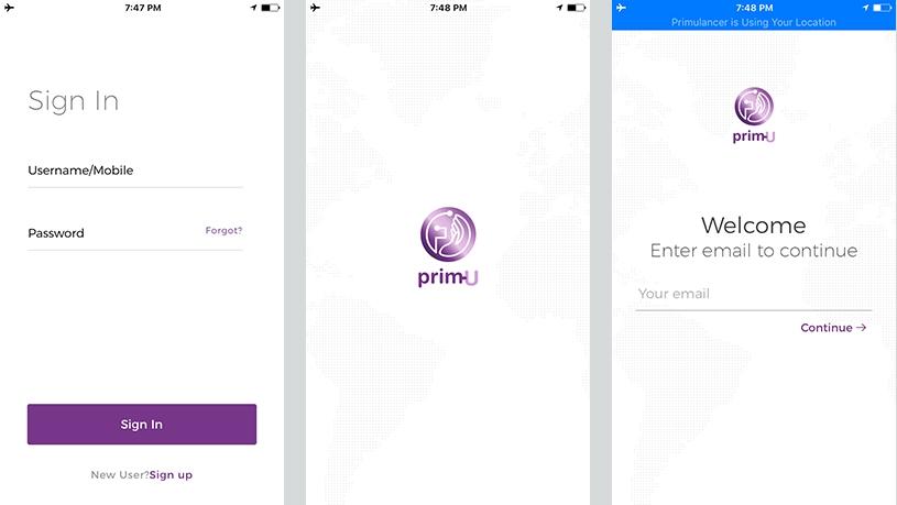 Beauty app Prim-U is now available for iOS and Android.