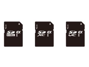 SDHC Express, SDXC Express and SDUC Express cards (Photo: Business Wire)