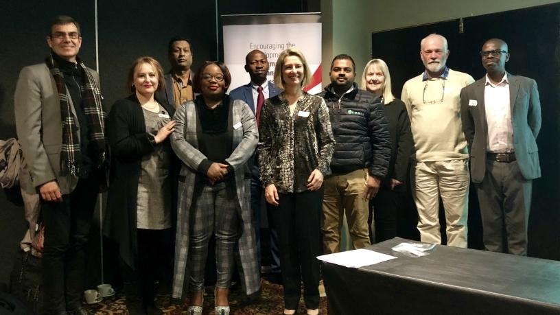 IITPSA 2018/19 Non-Executive Directors, from left: Karel Matthee (Hon Treasurer), Ulandi Exner (President & Board Chairperson), Dr Kiru Pillay, Pearl Pasi, Admire Gwanzura, Carolynn Chalmers, Rimmon Kisten, Moira de Roche, Dr Chris Johl, Thabo Mashegoane (Vice-President).