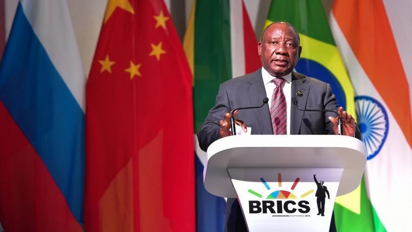 Cyril Ramaphosa, BRICS Summit, 2018.