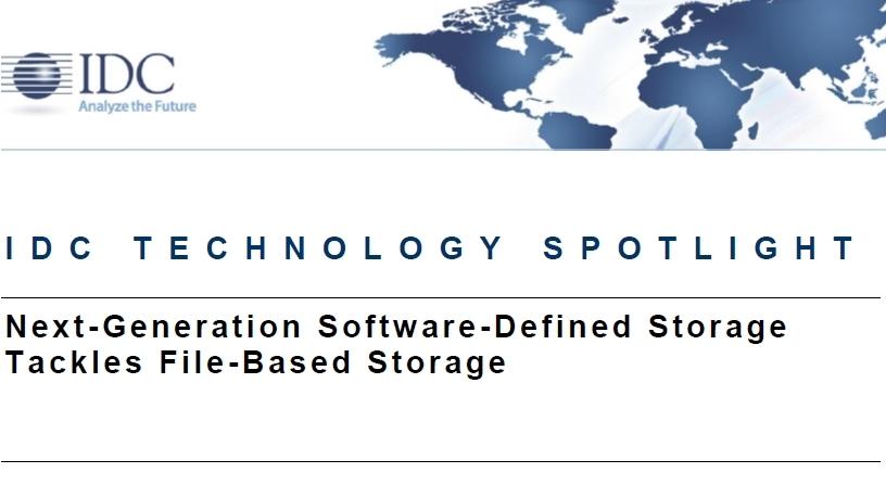 Next-generation software-defined storage tackles file-based storage.