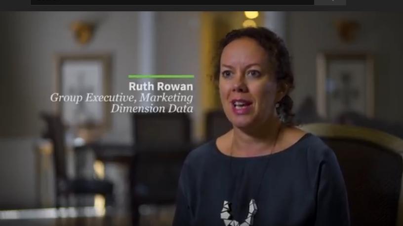 Ruth Rowan, group executive, Marketing, Dimension Data.