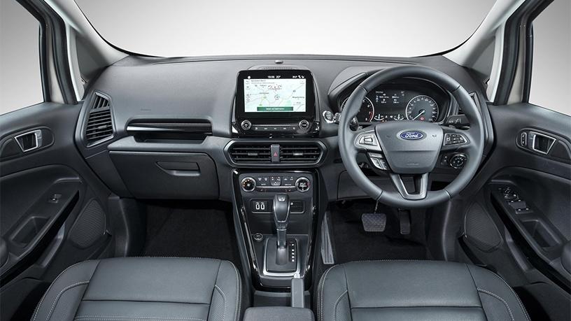 Ford's new SYNC 3 infotainment system is for the first time available in its compact SUV, the EcoSport.