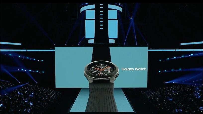 The new Samsung Galaxy Watch.