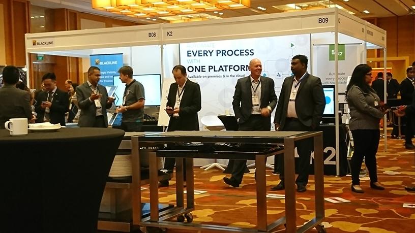 Pictured above: Stu Keast at the Shared Services Conference in Singapore 2017 (Photo: Business Wire)