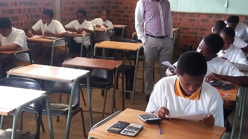 The Tugela Secondary School, in KwaZulu Natal, participating in last year's edition of SAICA's Accounting Olympiad.