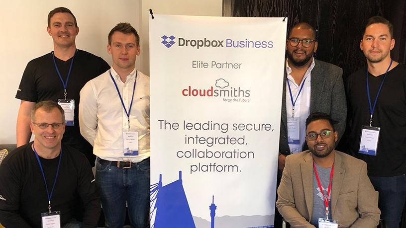 The CloudSmiths and Dropbox team.