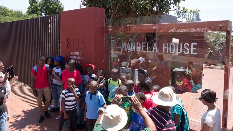 The Mandela house in Vilakazi Street, Soweto, will be one of the buildings that will be part of the 5G trial.