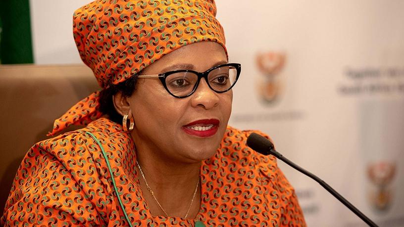 Communications minister Nomvula Mokonyane.