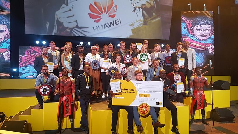 The 2018 MTN Business App of the Year category winners.